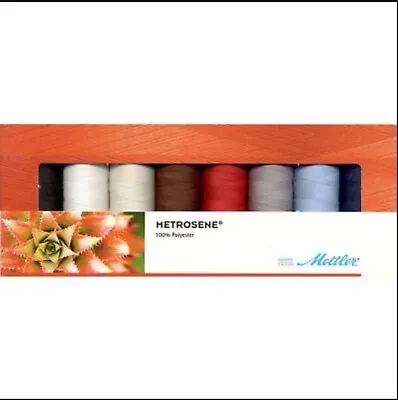 Mettler Metrosene Polyester Thread Kit - Basic Colors Collection Sewing & Quilt • $16