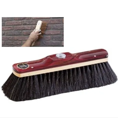 Bricklayers Horsehair Broom Head Brush Quality Lightweight Masons Brush • £15.49