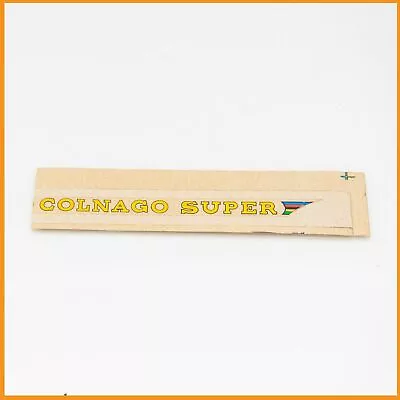 NOS ORIGINAL COLNAGO CHAIN STAY DECAL VINTAGE ROAD BIKE SUPER 70s OLD 80s STAYS • $30.53