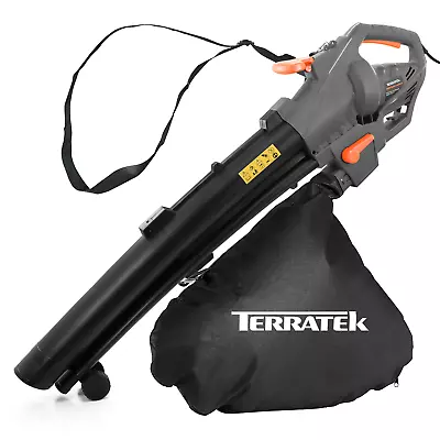 Vacuum Leaf Blower 3000W 3 In 1 Garden Shredder Vacuum And Blower Long 10m Cable • £44.99