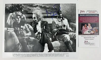 MICHAEL KEATON Signed 8X10 OG Press Photo BEETLEJUICE 1988 JSA Authenticaiton • $699.99