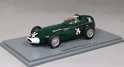 Spark Vanwall VW2 French Grand Prix 1956 Mike Hawthorn S7204 1/43 NEW • £64.99