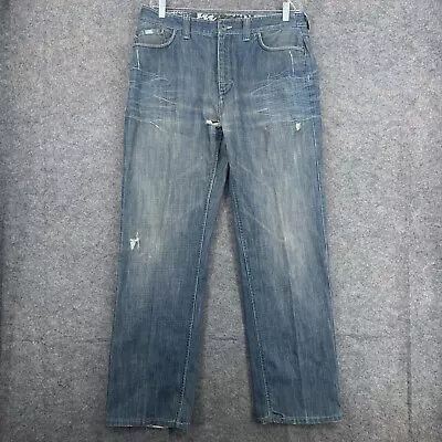 Vans Jeans Means 36x34 Blue Relaxed Fit Straight Leg Urban Streetwear Denim • $5