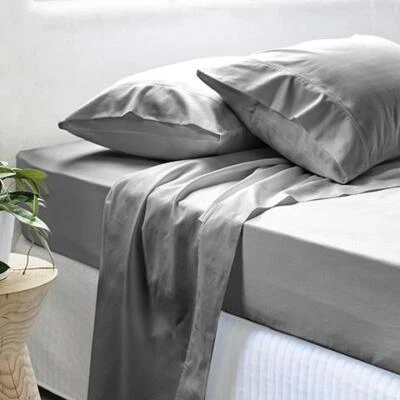 $79.95 • Buy Gainsborough 800TC Cotton Sateen Sheet Set - Grey Queen