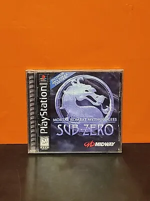 Mortal Kombat Mythologies: Sub Zero (Sony PlayStation 1 PS1 1997) Complete • $52
