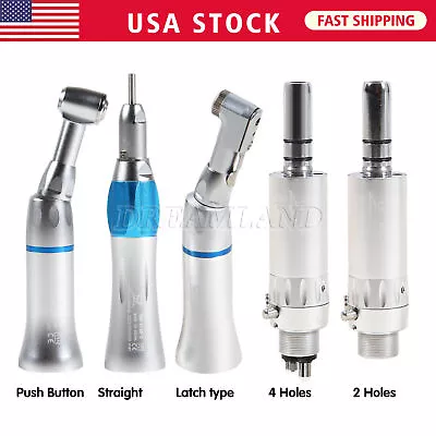 NSK Style Dental Low Slow Speed Handpiece Contra Angle Straight Air Motor 2/4H S • $29.90