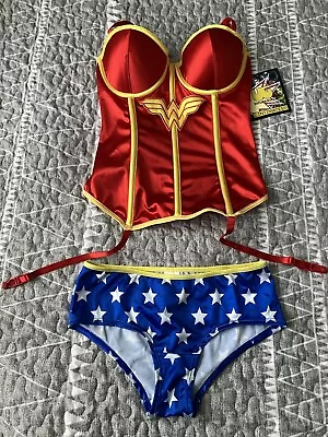 DC COMICS ORIGINALS Women’s S Undergirl Intimates Wonder Woman Costume  NWT • $8