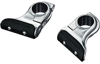 Kuryakyn Chrome Toe Rest Crash Engine Guard Cruise Pegs 1.25 Victory Indian 7615 • $103.54