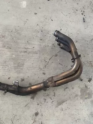 2003 Yamaha Yzf R6 Full Exhaust System Headers Pipe Muffler 5sl-14602-00-00 • $150