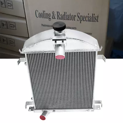 ALUMINUM 4 ROW RADIATOR FOR 1928-1929 Ford Model A Heavy Duty 3.3L ALLOY • $199