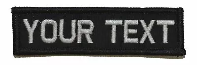 1x3.75 Nametape Custom Name Fits Operator Hats Military  Patch • $6.29