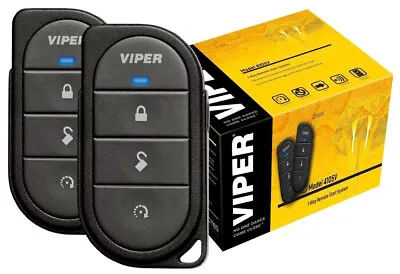 Viper 4105V Remote Car Starter 1-Way TWO 4-Button Remotes Keyless BRAND NEW • $90.20