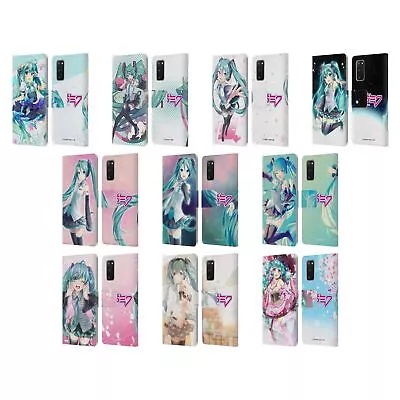 Official Hatsune Miku Graphics Leather Book Wallet Case For Samsung Phones 1 • $23.95