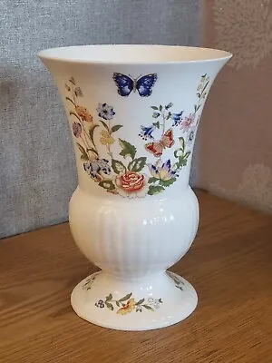 £4.99 • Buy Aynsley 'Cottage Garden' Large Bone China Flared / Trumpet Vase - 20 Cm