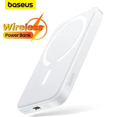 $42.99 • Buy Baseus PD 20W Magnetic Power Bank Battery Pack Wireless Charger For IPhone 14 13
