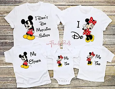 $19.99 • Buy Disney Family Vacation Matching Shirts For Family