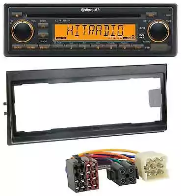 Continental USB AUX CD MP3 1DIN Car Stereo For Volvo 740 760 (1982-1992) • $177.43