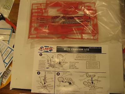 1/72 UH-1 Huey Helicopter Antlantis Model Kit • $5