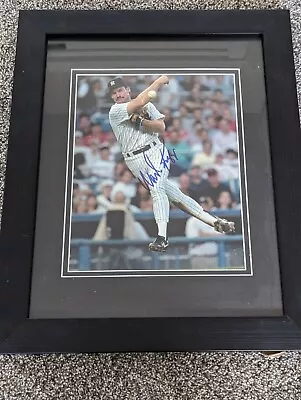 Wade Boggs 8x11 Autographed Photo With Frame - Yankees - Authentic • $0.99