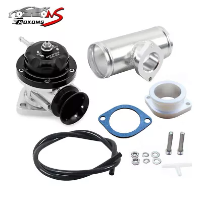 Universal Billet Aluminum Type-RS Turbo Blow Off Valve+2.5  BOV Flange Pipe • $35.49