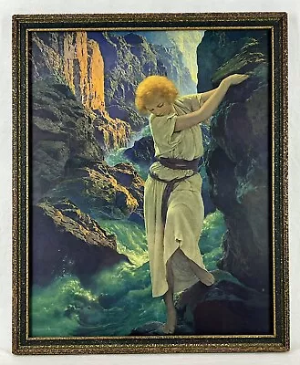 Antique Original Maxfield Parrish Lithograph THE CANYON Reinthal & Newman N.Y. • $85