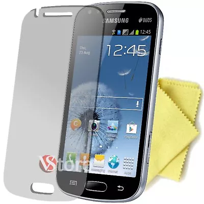 3 For Films Samsung GALAXY S DUOS S7562 Film Protector Save Display • £1.67