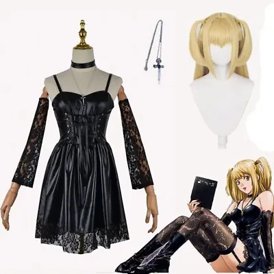 Misa Amane Death Note Cosplay Costume Halloween Party Uniform Carnival Sets • $44.14