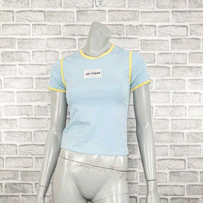 $44.99 • Buy New Balance X STAUD Women's Blue Graphic Tee Shirt In Size XS