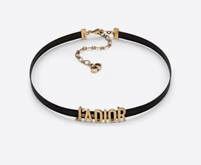 CHRISTIAN DIOR DANSEUSE ÉTOILE CHOKER Gold NECKLACE • £150