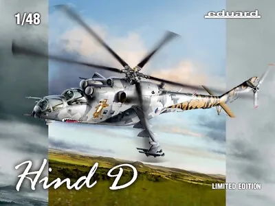 $89.98 • Buy Eduard 1/48  Mi-24D 'Hind D' Helicopter L.E. #11150 *Sealed* 📌Listed In USA 📌