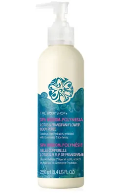 £12.99 • Buy The Body Shop Spa Wisdom Polynesia Lotus & Frangipani Flower Body Puree 250ml