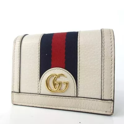 Authentic GUCCI GG Marmont Sherry Line Wallet Leather [Used] • $0.99