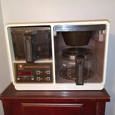 GE SPACEMAKER ELECTRONIC COFFEEMAKER Vintage GENERAL ELECTRIC • $84.97