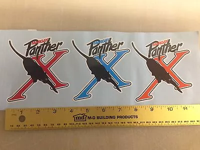 Panther X Margay Bandito Karting Decals Vintage McCulloch Kart  • $16.99