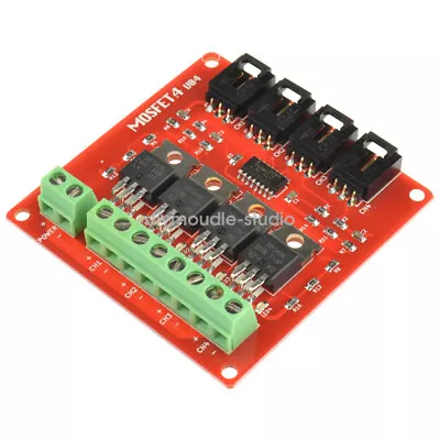 2PCS 4 Channel 4 Route MOSFET Button IRF540 V2.0 MOSFET Switch Module • $7.59