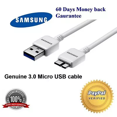 Samsung Original USB 3.0 Charging Cable And Data Charger For Galaxy S5 Note 3 • $6.49