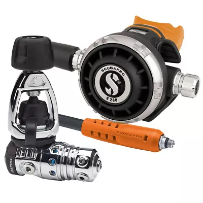 ScubaPro MK25 EVO/G260 Dive Regulator INT W/ Orange Mouthpiece & Hose Protector • $999