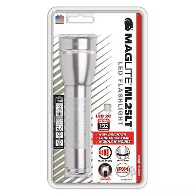 Ml25lt Led 2cell C Flashlight Silver • $21.98