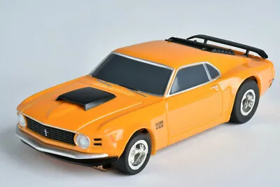 AFX 21050 Mustang Boss 429 -1970 Orange - Mega G+ HO Scale Slot Car • $33.99