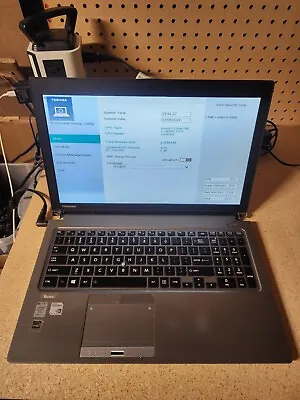 Toshiba Tecra Z50-A Intel I7-4600u 2.1GHz 12GB RAM No HDD/Cable/OS NVIDIA GPU • $84.97