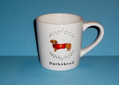 Dachshund In Red Sweater Coffee Cup • $14