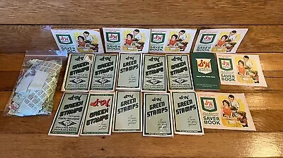 Large Lot Of Vintage S&H Green Stamps And Books Stamp • $12.95