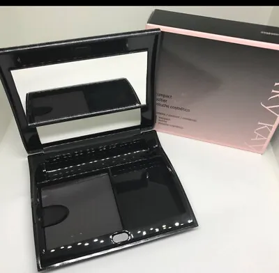 Mary Kay MAGNETIC BLACK COMPACT #017362 With Mirror (Unfilled) New In Box • $14