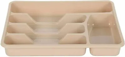 £6.59 • Buy Plastic Kitchen Cutlery Tray Organiser Rack Holder Drawer Insert Tidy Storage