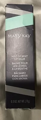 Mary Kay Hint Of Mint Lip Balm~limited Edition~full Size~0.3 Oz~nib! • $12.95