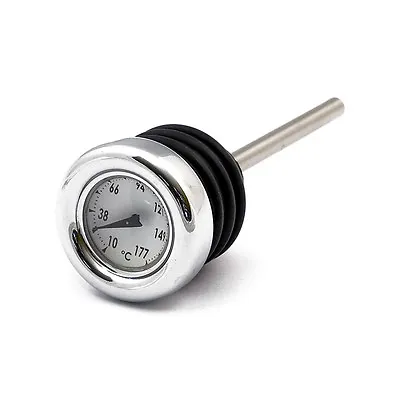 Harley Davidson Oil Tank Temperature Dipstick Gauge Fit 00-15 Softail Bc37340 T • £21.99