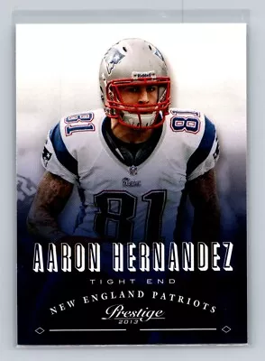 2013 Panini Prestige #118 Aaron Hernandez New England Patriots • $1.89