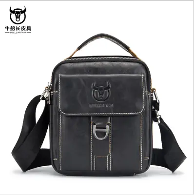 BULLCAPTAIN Men Shoulder Bag Vintage Style Casual Men Messenger Crossbody Bags  • $23.99