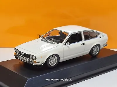 Maxichamps - 1/43 1976 Alfa Romeo Alfetta GTV White - 940120121 • $88.95