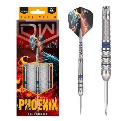 Darts World Phoenix 90% Tungsten Steel Tip Darts • £39.49